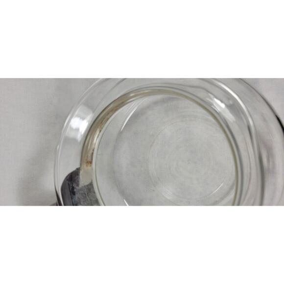 VTG Mr Coffee Glass Carafe 10 Cup E-40 White Daisies Replacement Brown Handle - Picture 12 of 13